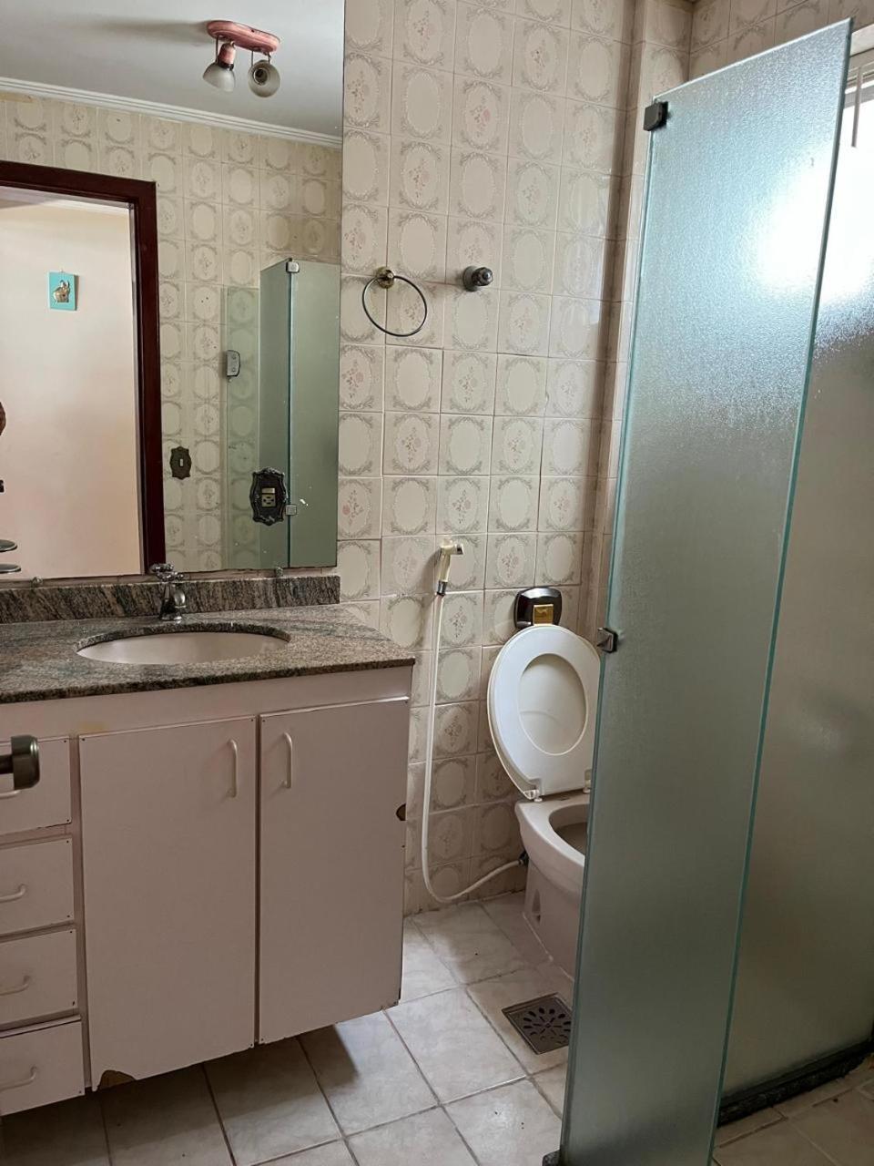 Apartamento Na Praia Do Morro グアラパリー エクステリア 写真