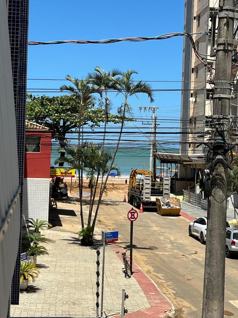Apartamento Na Praia Do Morro グアラパリー エクステリア 写真