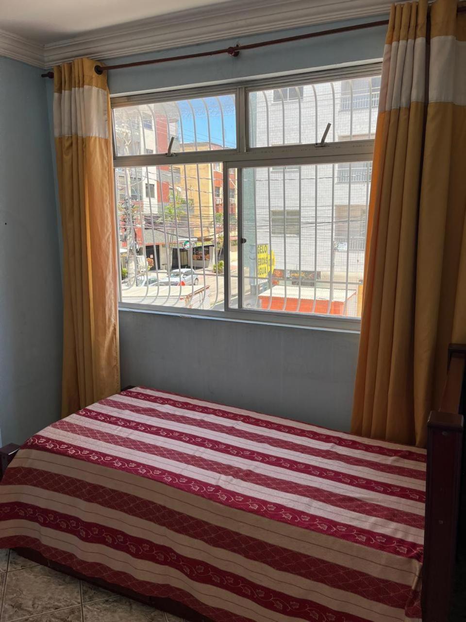 Apartamento Na Praia Do Morro グアラパリー エクステリア 写真