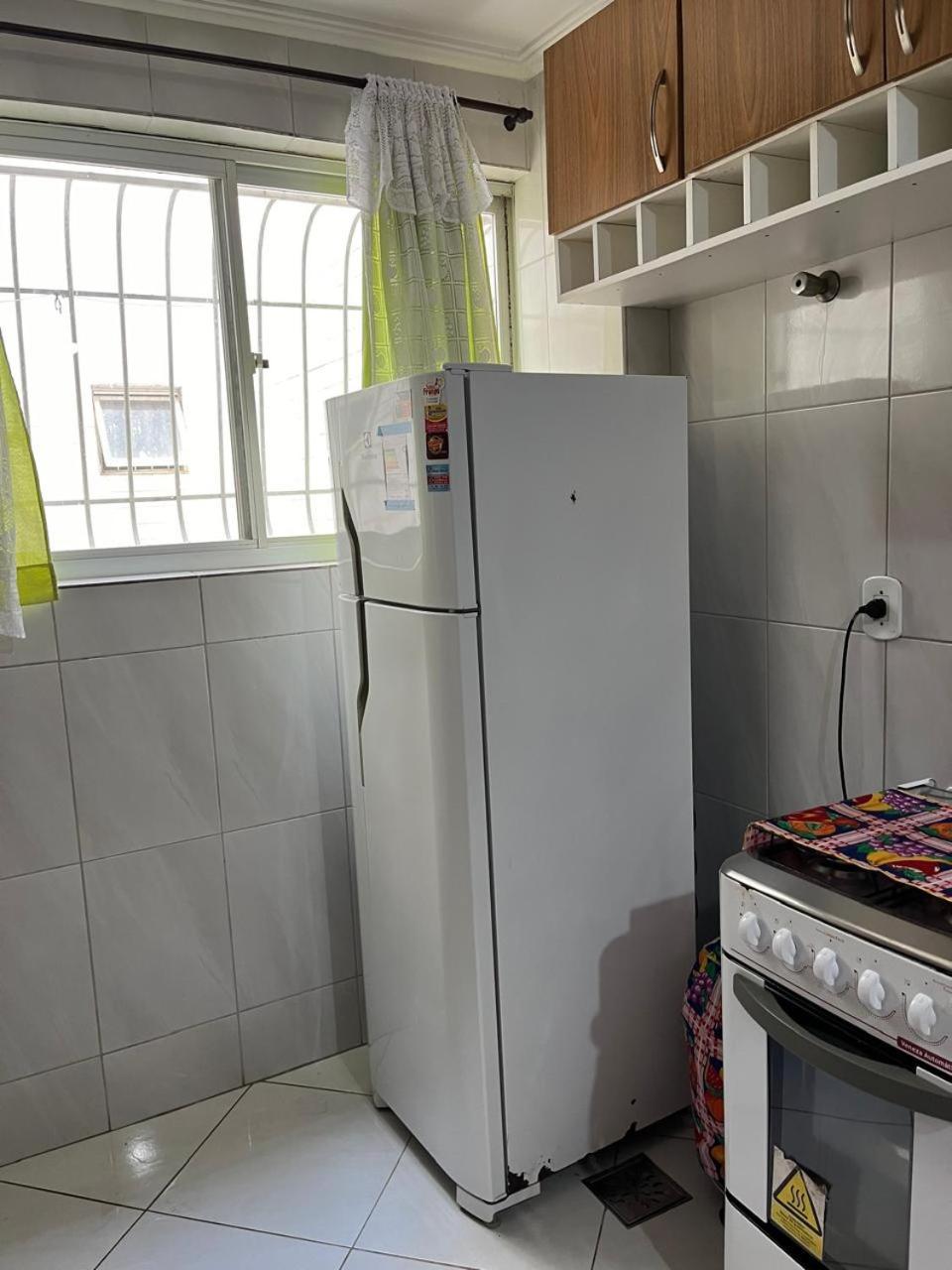 Apartamento Na Praia Do Morro グアラパリー エクステリア 写真