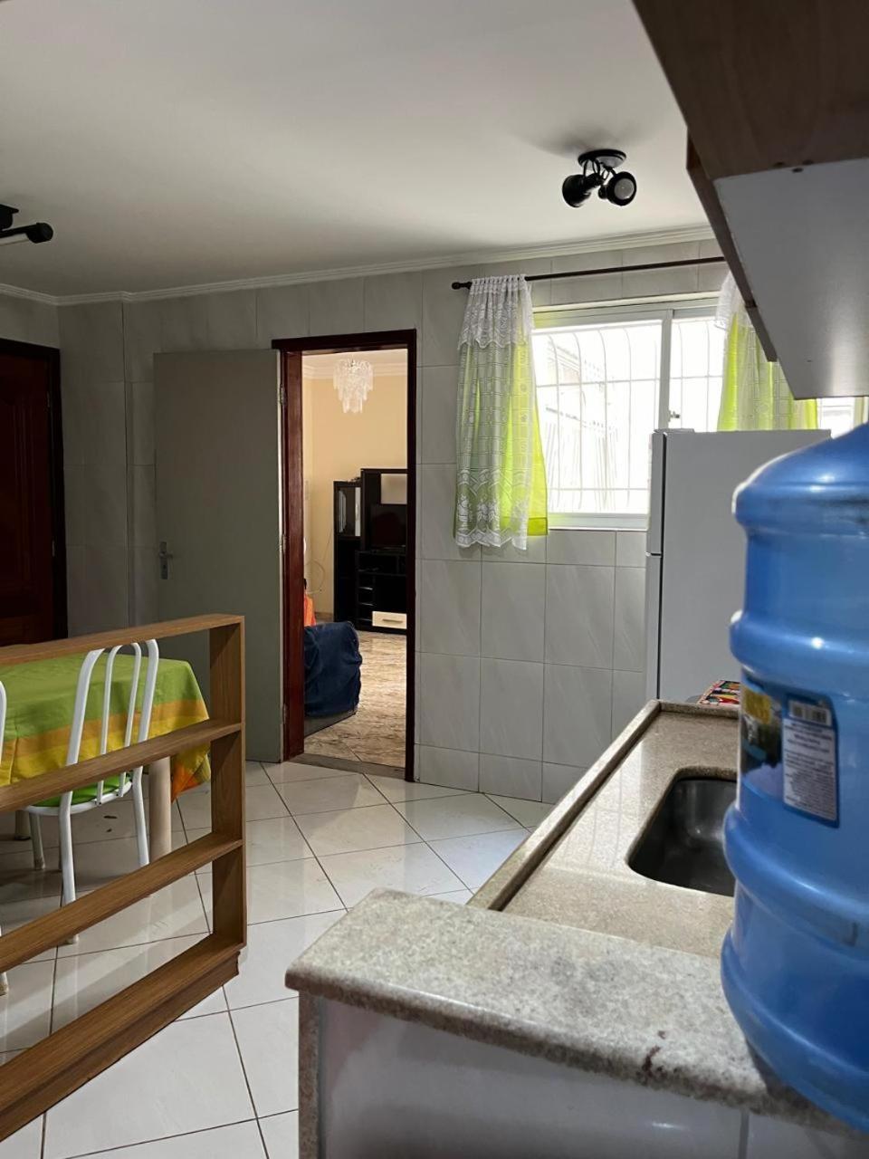Apartamento Na Praia Do Morro グアラパリー エクステリア 写真