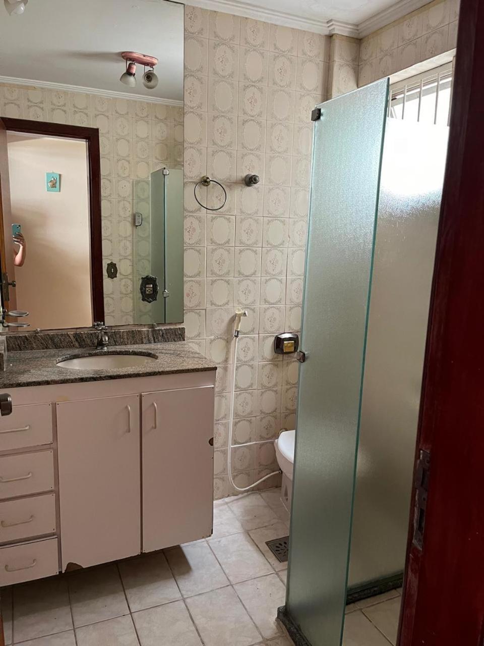 Apartamento Na Praia Do Morro グアラパリー エクステリア 写真