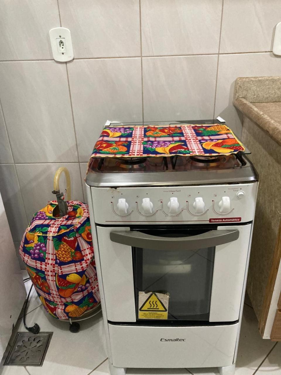 Apartamento Na Praia Do Morro グアラパリー エクステリア 写真