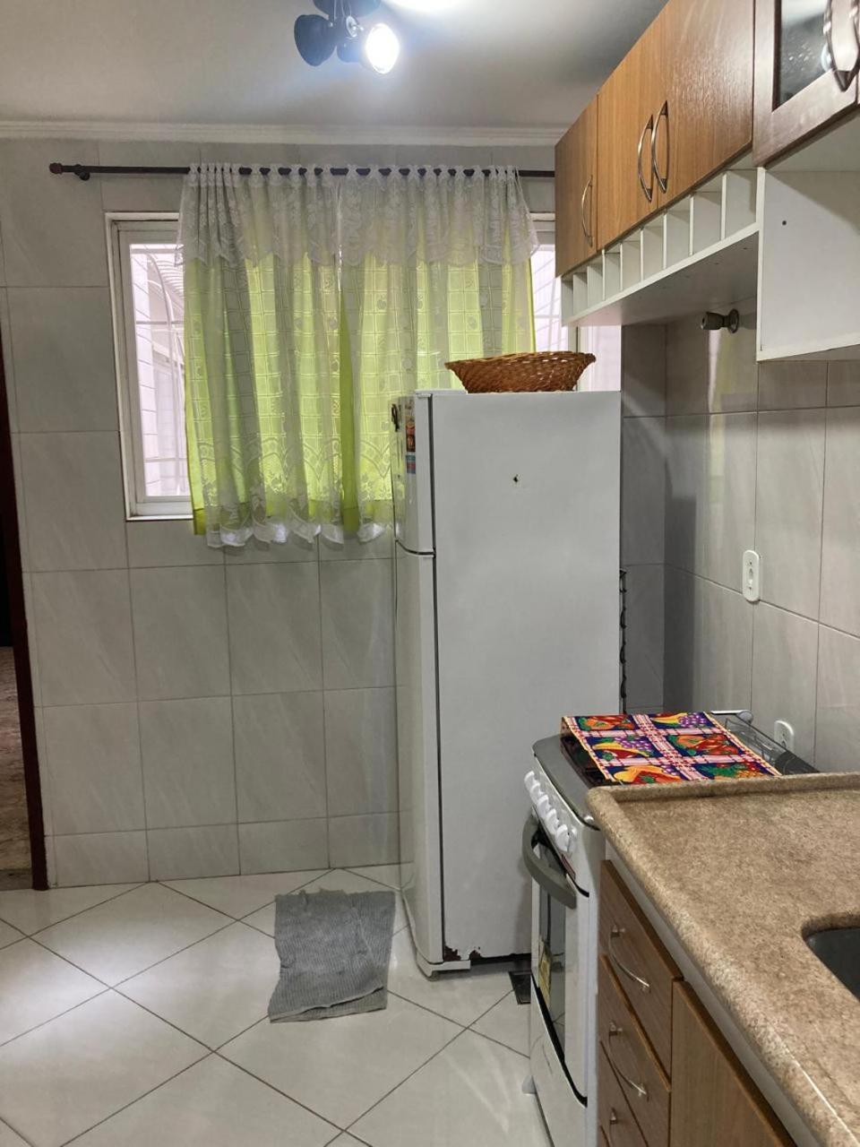 Apartamento Na Praia Do Morro グアラパリー エクステリア 写真